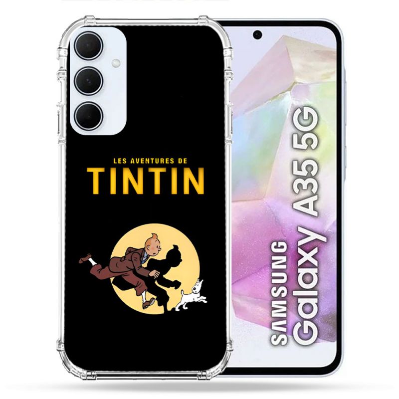 Coque Pour Samsung Galaxy A35 5G Tintin Classique