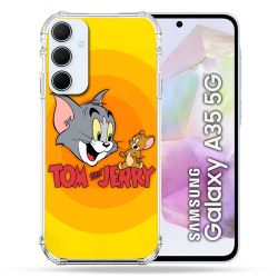 Coque Pour Samsung Galaxy A35 5G Tom Jerry