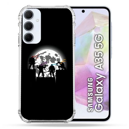 Coque Pour Samsung Galaxy A35 5G Tortue Ninja Ombre