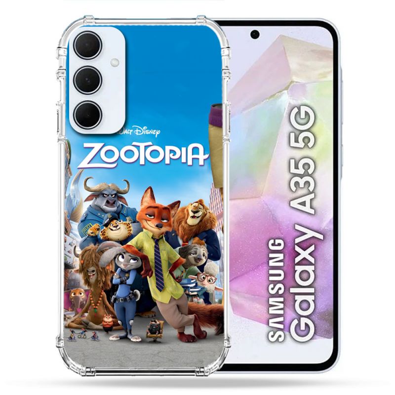 Coque Pour Samsung Galaxy A35 5G Zootopia