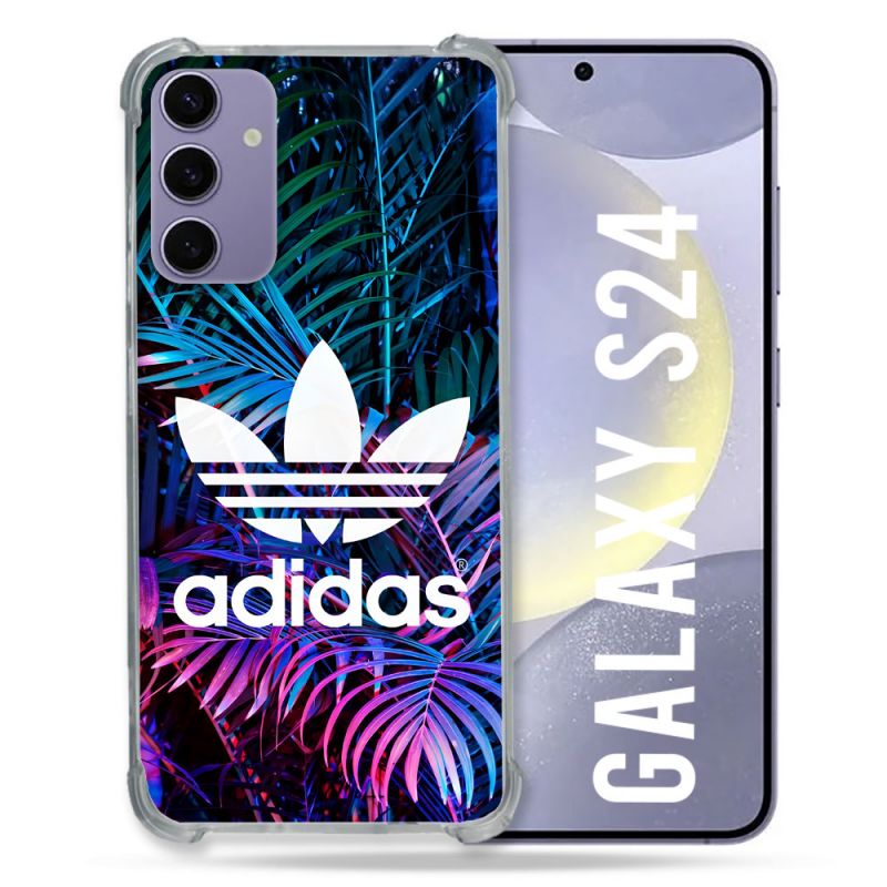 Coque Pour Samsung Galaxy S24 Adidas Palmier