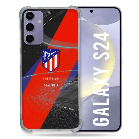 Coque Pour Samsung Galaxy S24 Foot Athletico Madrid