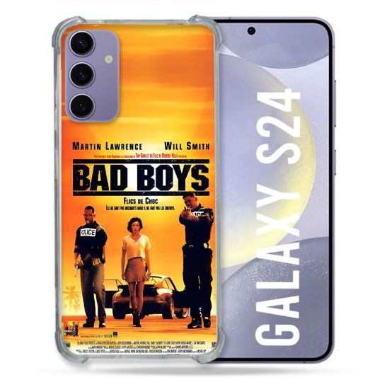 Coque Pour Samsung Galaxy S24 Bad Boys Affiche