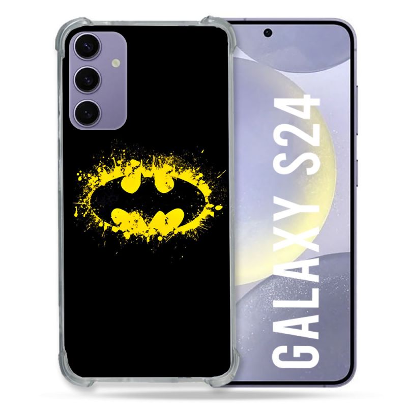 Coque Pour Samsung Galaxy S24 Batman Logo