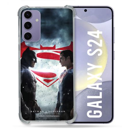 Coque Pour Samsung Galaxy S24 Batman VS Superman