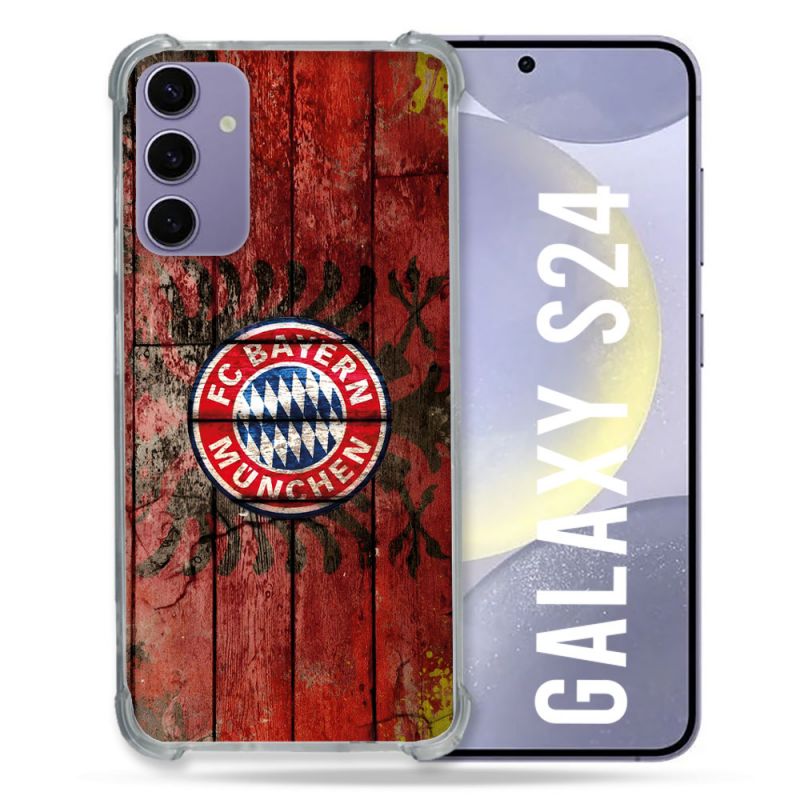 Coque Pour Samsung Galaxy S24 Foot Bayern Munich Drapeau