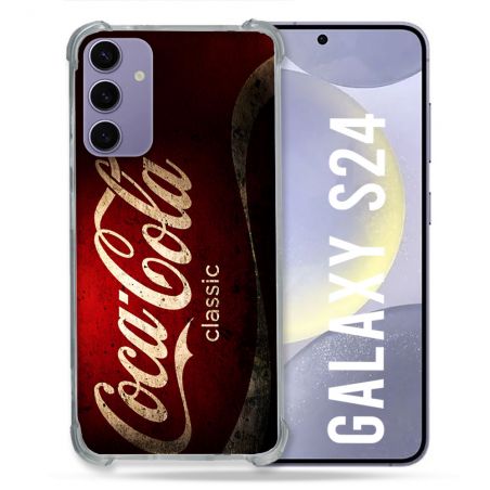 Coque Pour Samsung Galaxy S24 Coca Cola Classique