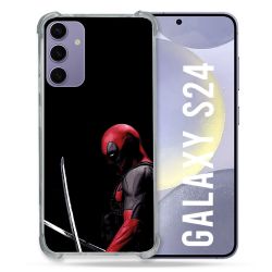 Coque Pour Samsung Galaxy S24 Deadpool Epee