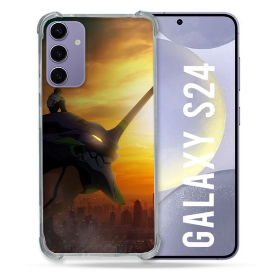 Coque Pour Samsung Galaxy S24 Manga Evangelion