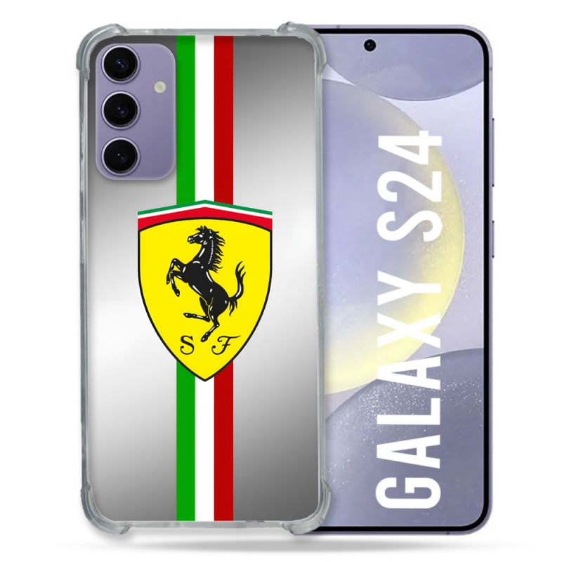 Coque Pour Samsung Galaxy S24 Ferrari Ligne