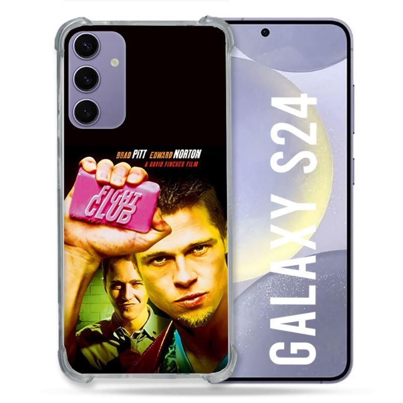 Coque Pour Samsung Galaxy S24 Fight Club Affiche