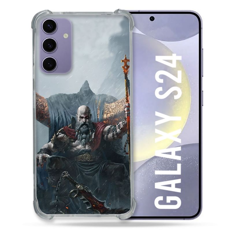 Coque Pour Samsung Galaxy S24 Gof Of War
