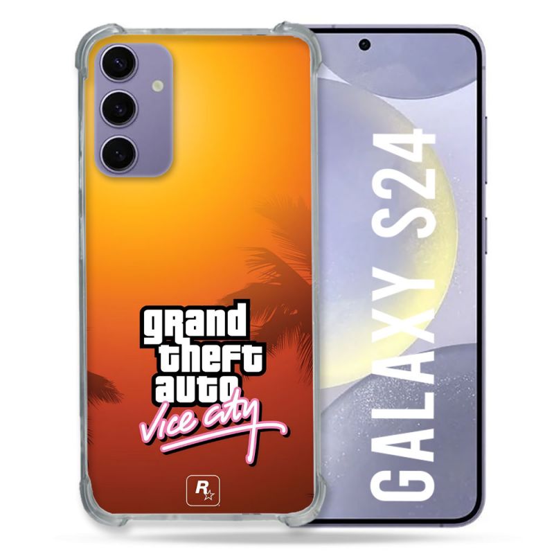 Coque Pour Samsung Galaxy S24 GTA Vice City