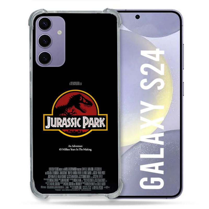 Coque Pour Samsung Galaxy S24 Jurassik Park Affiche