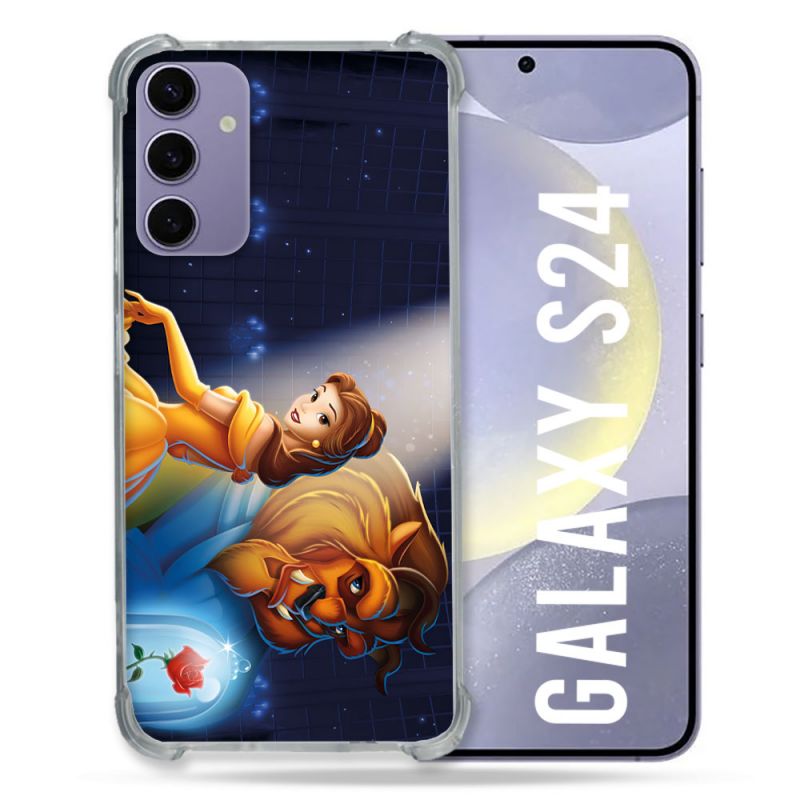 Coque Pour Samsung Galaxy S24 La Belle et La Bête