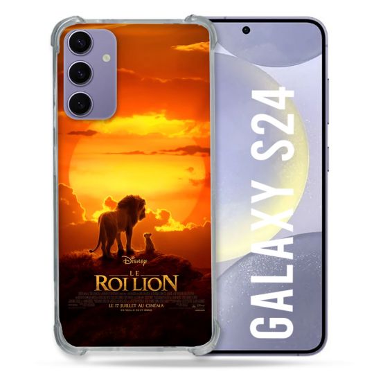 Coque Pour Samsung Galaxy S24 Le Roi Lion Affiche