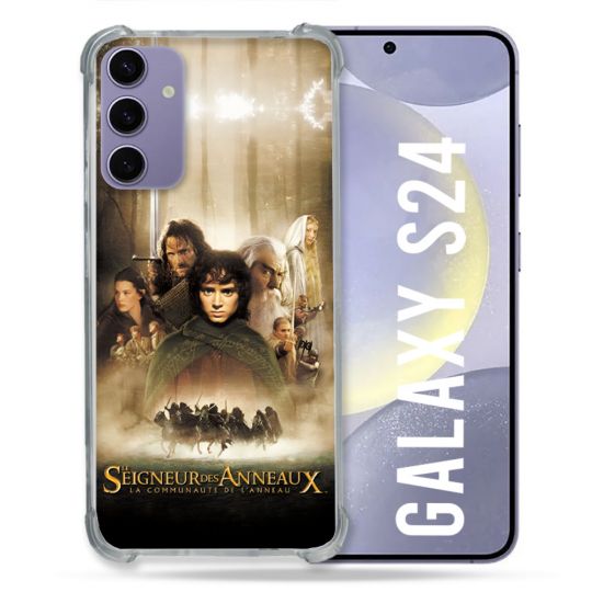Coque Pour Samsung Galaxy S24 Le seigneur Des Anneaux Affiche