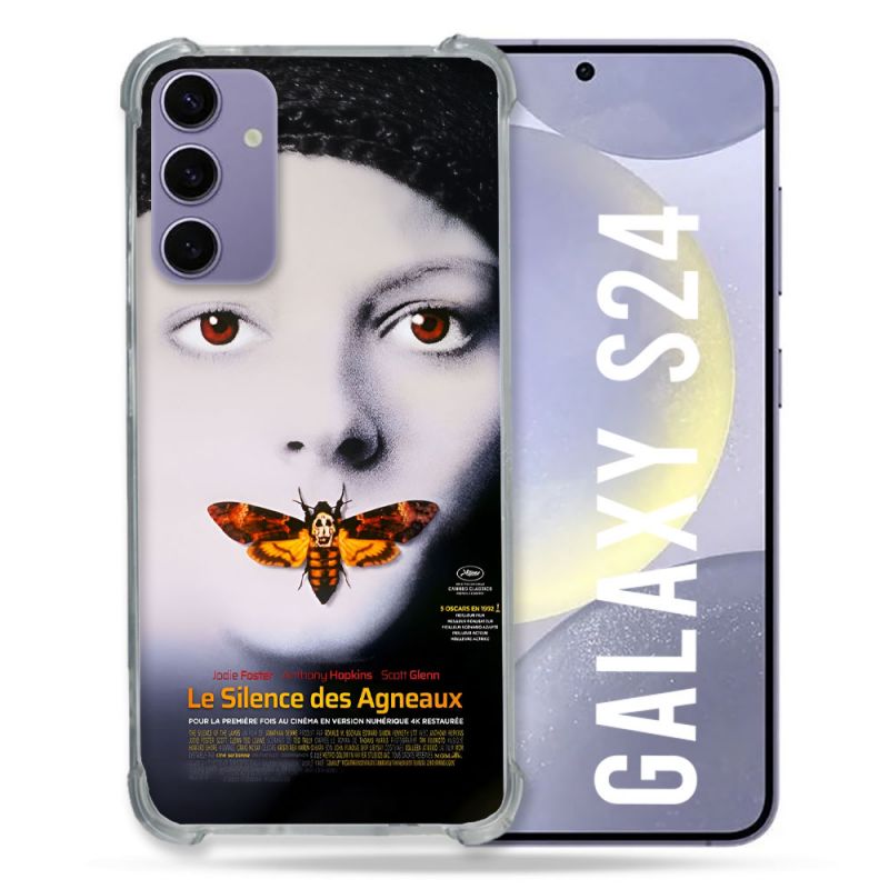 Coque Pour Samsung Galaxy S24 Le Silence Des Agneaux Affiche