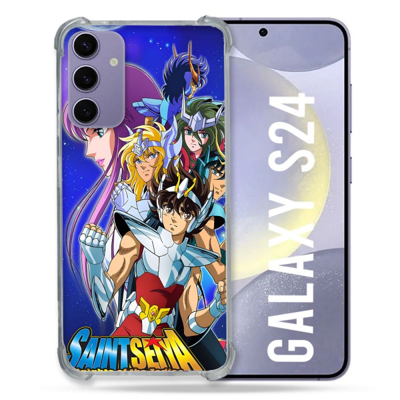 Coque Pour Samsung Galaxy S24 Les Chevaliers Du Zodiaque