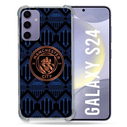 Coque Pour Samsung Galaxy S24 Foot Manchester City