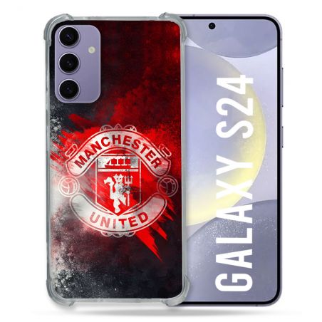Coque Pour Samsung Galaxy S24 Foot Manchetser United