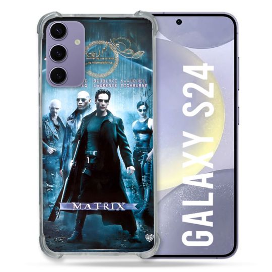 Coque Pour Samsung Galaxy S24 Matrix Affiche