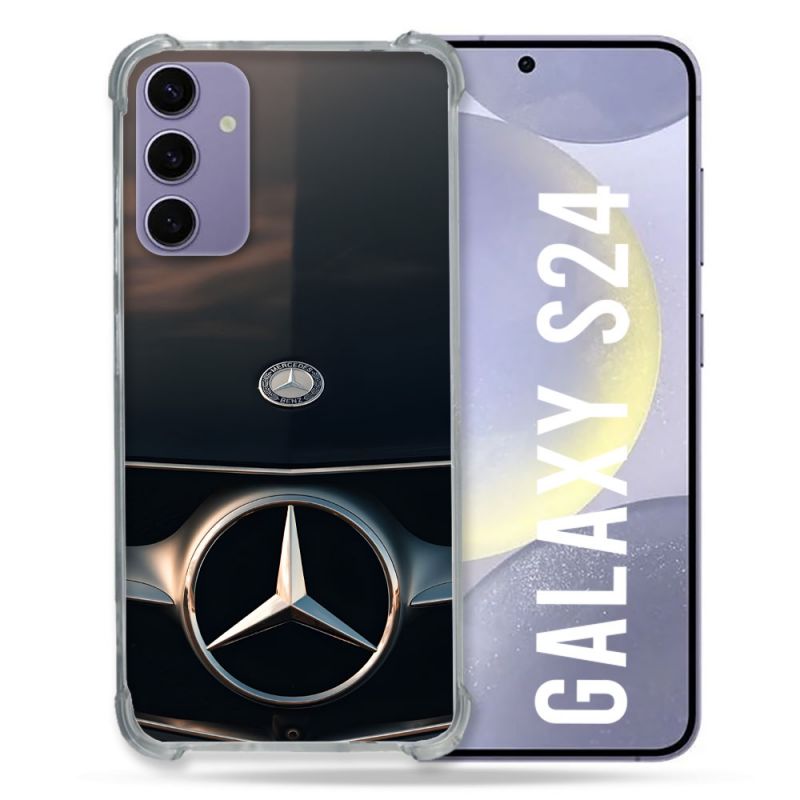 Coque Pour Samsung Galaxy S24 Mercedes Calendre