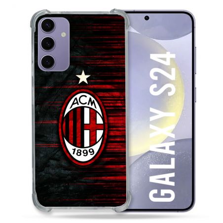 Coque Pour Samsung Galaxy S24 Foot Milan AC