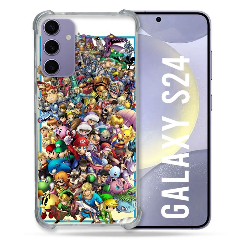 Coque Pour Samsung Galaxy S24 Nintendo