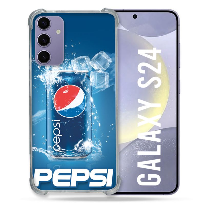 Coque Pour Samsung Galaxy S24 Pepsi