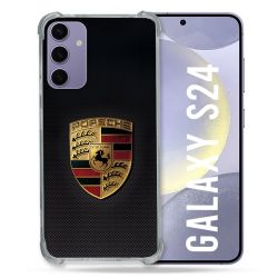 Coque Pour Samsung Galaxy S24 Porsche Carbone
