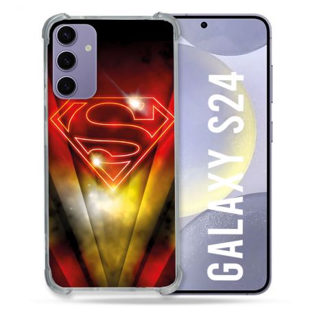 Coque Pour Samsung Galaxy S24 Superman Logo