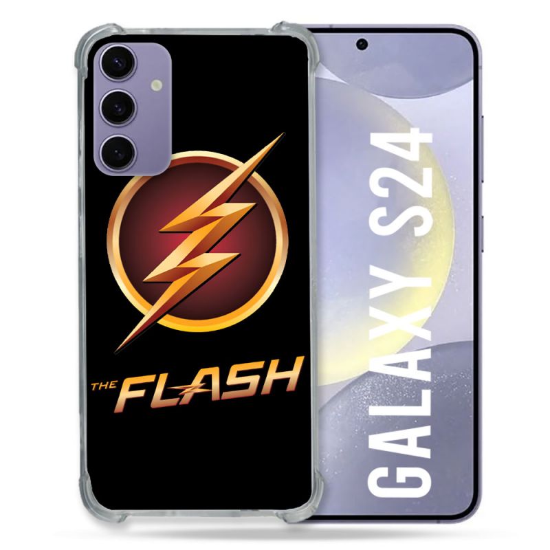 Coque Pour Samsung Galaxy S24 The Flash Logo