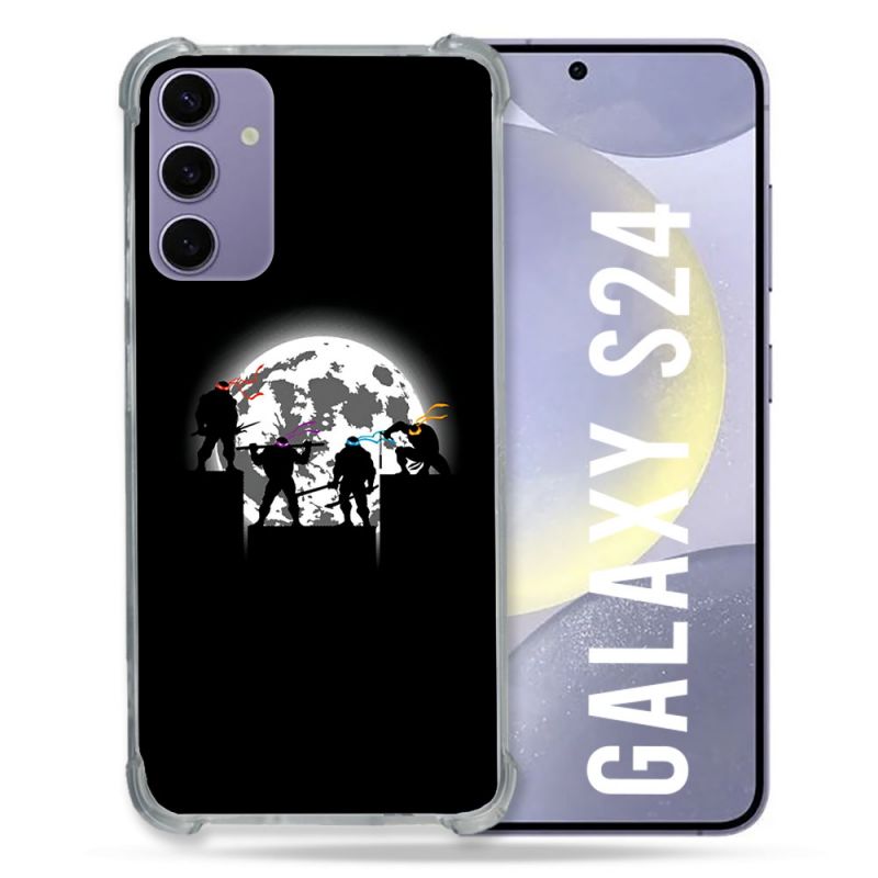 Coque Pour Samsung Galaxy S24 Tortue Ninja Ombre