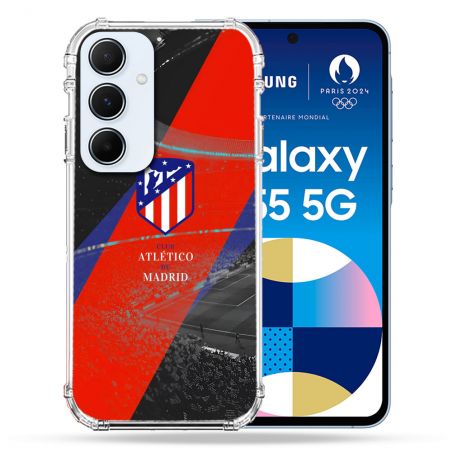 Coque Pour Samsung Galaxy A55 5G Foot Athletico Madrid