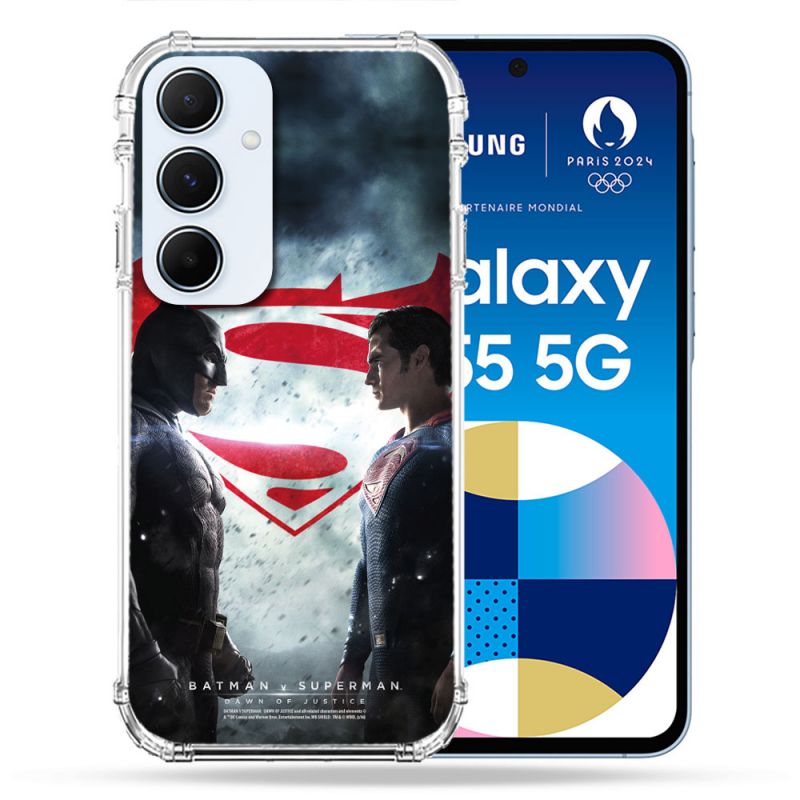 Coque Pour Samsung Galaxy A55 5G Batman VS Superman