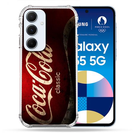 Coque Pour Samsung Galaxy A55 5G Coca Cola Classique