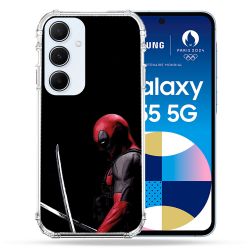Coque Pour Samsung Galaxy A55 5G Deadpool Epee