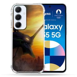 Coque Pour Samsung Galaxy A55 5G Manga Evangelion