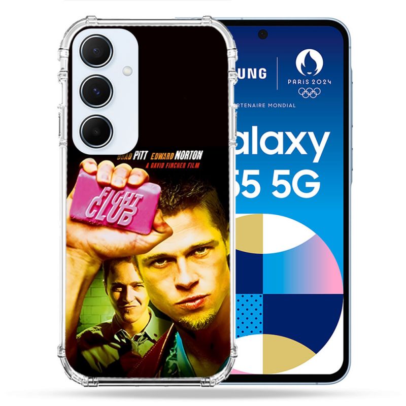 Coque Pour Samsung Galaxy A55 5G Fight Club Affiche
