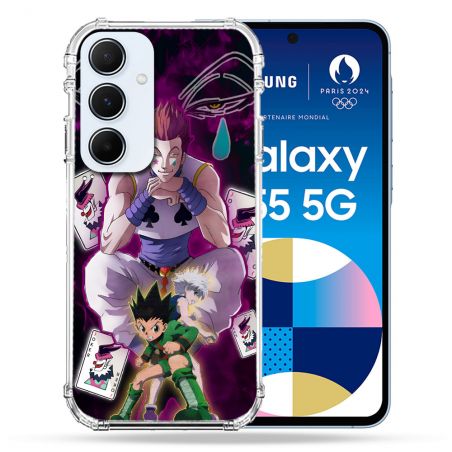 Coque Pour Samsung Galaxy A55 5G Manga Hunter X Hunter Hisoka