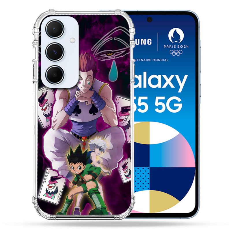 Coque Pour Samsung Galaxy A55 5G Manga Hunter X Hunter Hisoka