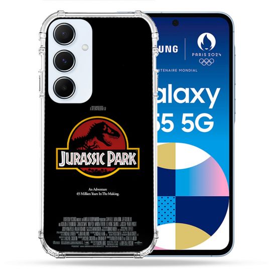 Coque Pour Samsung Galaxy A55 5G Jurassik Park Affiche