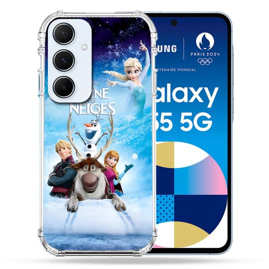 Coque Pour Samsung Galaxy A55 5G La Reine Des Neiges