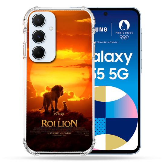 Coque Pour Samsung Galaxy A55 5G Le Roi Lion Affiche