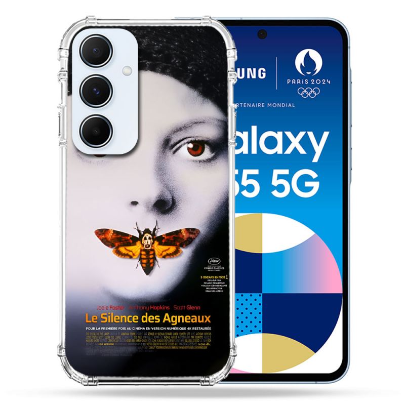 Coque Pour Samsung Galaxy A55 5G Le Silence Des Agneaux Affiche