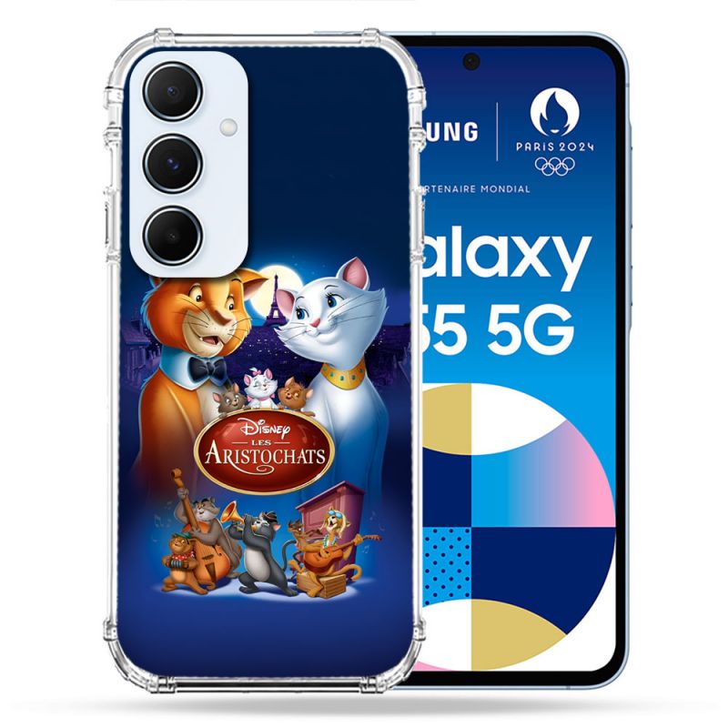 Coque Pour Samsung Galaxy A55 5G Les Aristochats