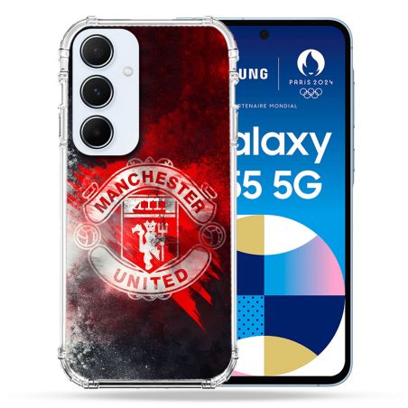 Coque Pour Samsung Galaxy A55 5G Foot Manchetser United