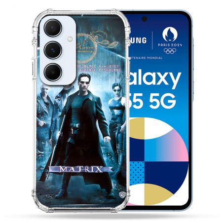 Coque Pour Samsung Galaxy A55 5G Matrix Affiche