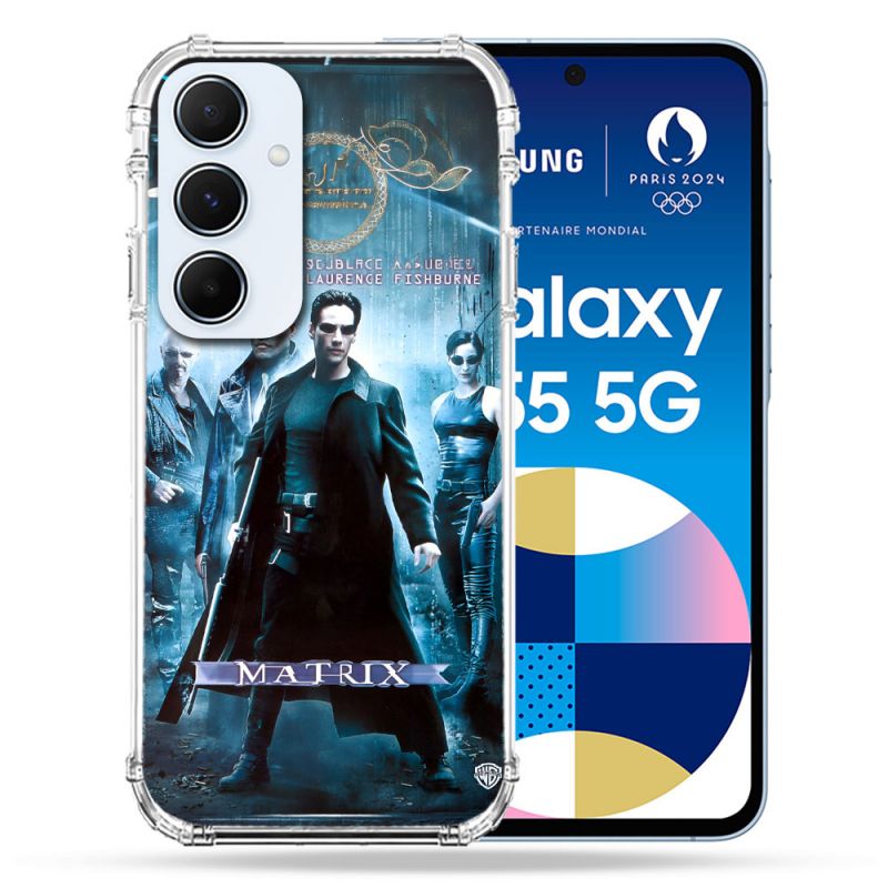 Coque Pour Samsung Galaxy A55 5G Matrix Affiche